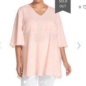 Melissa McCarthy Pastel Soft Pink Top